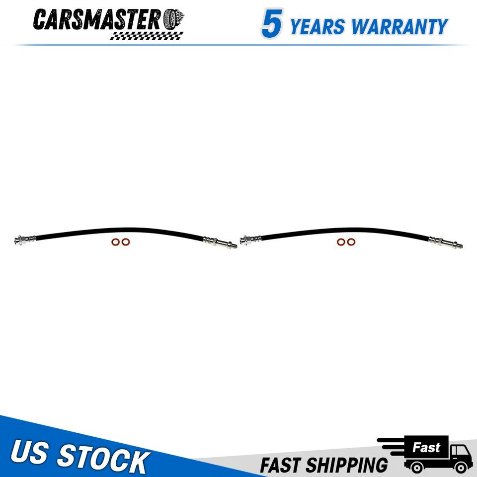 2X Manguera de línea de freno delantero primera parada para Ford F-100 1965 1966 1967 1968 1969 Foto 1 de 1