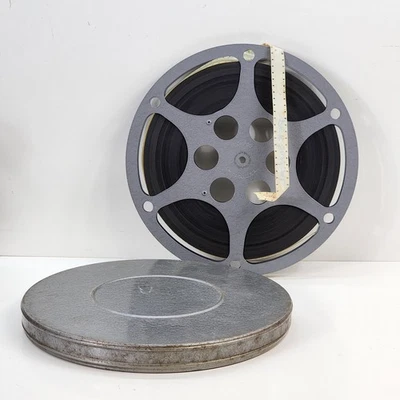 Película vintage Compco 800 ft 16 mm + carrete + bote película casera marcada personal  Foto 1 de 4