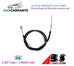 HANDBRAKE CABLE PAIR REAR K19337 ABS 2PCS NEW OE REPLACEMENT - Picture 1 of 5