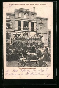 AK Heilbronn, Württ. Landesverein vom Roten Kreuz, Kriegsverwundeten-Heim mit S  - Picture 1 of 2