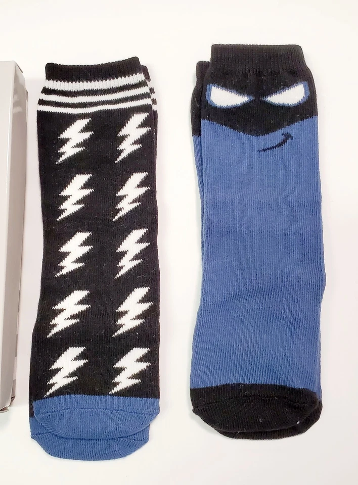 Calcetines bota bebé trompeta niños inspirados en "héroe" 2 pares talla 0-12 meses infantil Foto 1 de 3