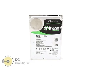Seagate Exos X16 10TB ST10000NM002G 3.5" SAS Hard Drive - As Is For Parts - Afbeelding 1 van 4