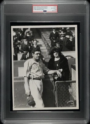 1920’s Acme News Babe & Helen Ruth Original Type II Vintage Photograph PSA AUTH - Image 1 of 2