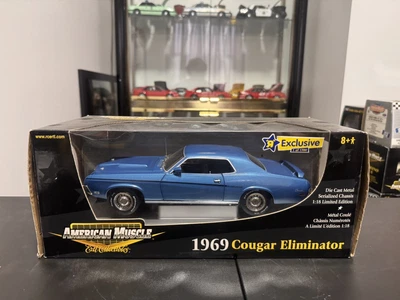 Ertl American Muscle 1969 Mercury Cougar Eliminator escala 1:18 diecast 1 de 1700 Foto 1 de 3