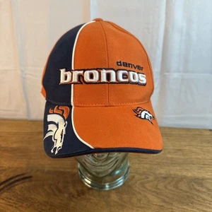 Cappello Berretto Denver Broncos Reebok Pro Line Strap Back Regolabile NFL Calcio - Foto 1 di 12