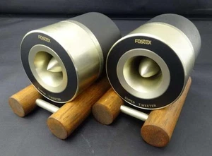 FOSTEX T90A Horn Super Tweeter Pair USED JP - Picture 1 of 13