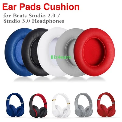 1Paar Ersatz-Ohrpolster für Beats By Dre Studio 2.0 3.0 Wireless/Wired Kopfhörer - Bild 1 von 4