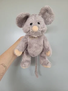 TRUDI BUSSI RATÓN GRIS Gorro Suave y Mimoso Juguete de Peluche RATÓN RATA RATONES ANIMAL - Imagen 1 de 5