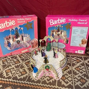 Barbie Holiday Dance Musical Mechanical Collectibles Mr. Christmas Vintage 1997 - Bild 1 von 17