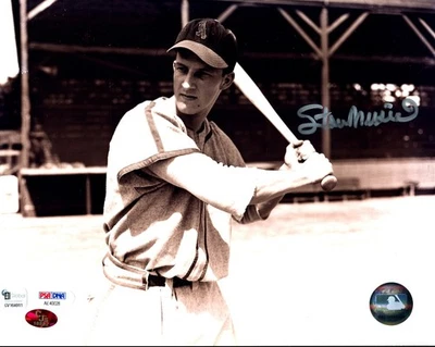 Stan Musial signed 8x10 photo autograph auto PSA DNA - Image 1 of 2