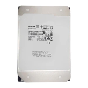 Toshiba (MG09ACA18TE) 18TB MG09 (LFF 3.5in) SATA-3 6G 7.2K 512MB HDD New - Picture 1 of 3