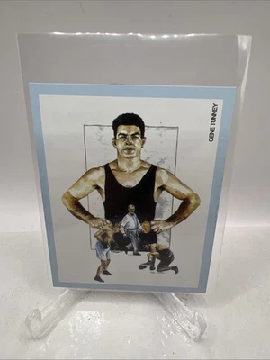 1991 Victoria Gallery Boxing Champions (Red Back) Gene Tunney #4 - Image 1 of 2