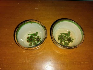 Vintage Set of 2 Ken Edwards El Palomar Bird 4" Dessert Side Dish Bowls Mexico - Picture 1 of 7