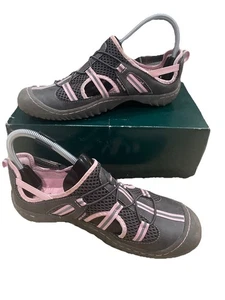 Zapato sin cordones JSport Jambu talla 8,5 MVegano para mujer al aire libre resistente al agua/rosa - Imagen 1 de 9