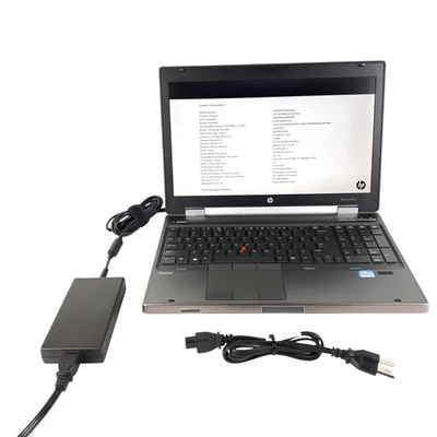 HP EliteBook 8570w 15.6" Laptop i5-3360M 8GB RAM 1TB HDD BIOS Locked No Battery - Image 1 of 4