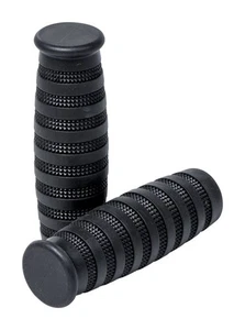 Motorcycle Grips Street Black for 7/8 inch Handlebars without Throttle Assembly - Picture 1 of 5