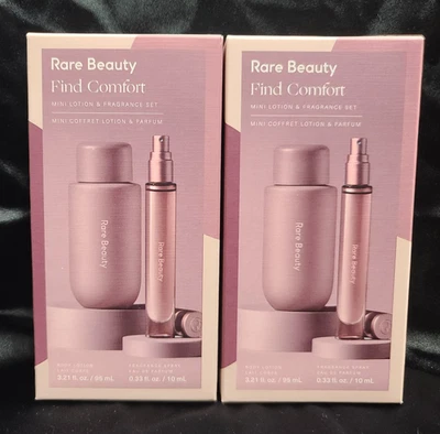 💋Best Price Lot 2x💋 RARE BEAUTY Find Comfort Mini Lotion & Fragrance Set💋 - Image 1 of 2