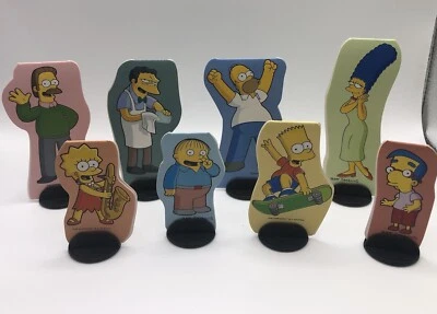 辛普森一家琐事游戏粉丝版替换部件 8 个角色移动器 Pawns — 第 1/4 张图片