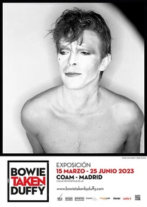 David Bowie 2023 Exhibition Poster - Chris Duffy - Scary Monsters Ashes to Ashes - Picture 1 of 2