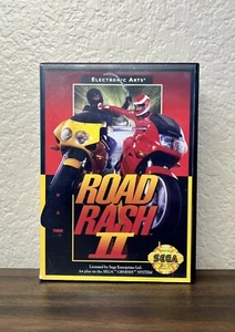 Road Rash II (Sega Genesis, 1992) - CIB - komplett im Karton - Bild 1 von 14