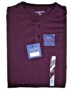 Croft & Barrow Men's Long Sleeve 3 Button Easy Care Henley Pullover Size XXL - Picture 1 of 8