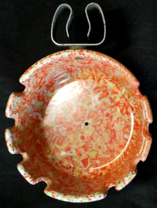 Vintage ~ A Patio Product ~ Melamin Aschenbecher ~ mit Stuhlclip - Bild 1 von 7