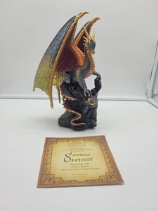 Escultura de dragón de misterios antiguos The Bradford Exchange #4: Supervisor cósmico 11" - Imagen 1 de 15