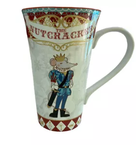Tazza Caffè Natalizia 222 Quinto Il Topo Schiaccianoci Grande Alta Porcellana Eggnog - Foto 1 di 5