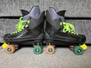 Bauer turbo roller skates UK 8 Pro 8 Baseplates Krypto Impulse Wheels Airwaves - Picture 1 of 22