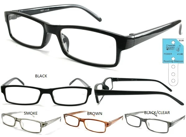 Men's Striped Cheetah Readers (MSP1) - Image 1 of 1