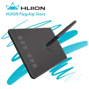 Zertifizierter generalüberholter Huion H640P Grafik Tablet/Board akkufreier Stylus Stift - Bild 1 von 12
