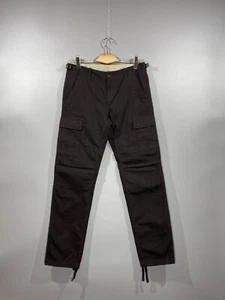 Carhartt WIP 'AVIATION PANT' Herren schwarz Ripstop Skate Cargo Multipocket Gr. 31X34 - Bild 1 von 19