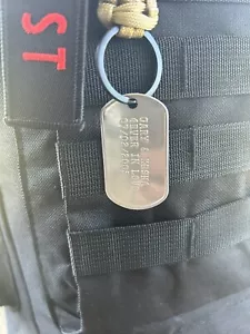Targhette per cani militari personalizzate e zaino 75L - identificazione GI - Foto 1 di 8