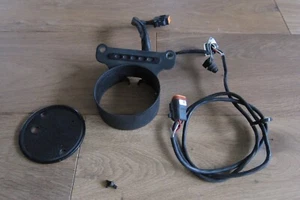 1999-2003 Harley Sportster Dyna Speedometer Mount Wiring Harness Indicator Light - Picture 1 of 12