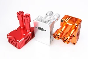 GTBracing 1:5 RC Car Integrated Exhaust Box for HPI Baja KM Rovan 5B SS 5T 5SC - Picture 1 of 4