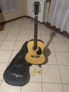 chitarra acustica martin smith w-101-n-pk - Foto 1 di 3