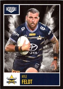 2022 NORTH QUEENSLAND COWBOYS NRL Card KYLE FELDT Elite - Bild 1 von 3
