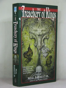 1st, signed by author, Finn 2: The Treachery of Kings by Neal Barrett Jr (2001) - Picture 1 of 3