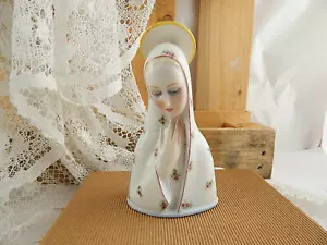 RARA STATUINA CERAMICA BUSTO MADONNA G.RONZAN TORINO EPIGONI LENCI ANNI '30 - Bild 1 von 9