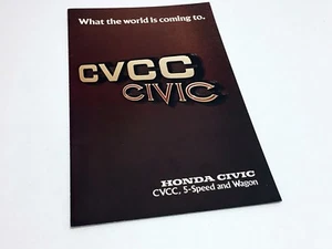 Brochure Honda Civic Cvcc 1976 - Foto 1 di 1