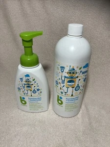 BabyGanics Baby Shampoo Duschgel 16 Unzen Pumpflasche & 32 Unzen Nachfüllpackung - Bild 1 von 3