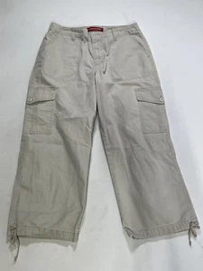 Womens Gloria Vanderbilt Beige Cotton Pants Size 8 NEW - Picture 1 of 5