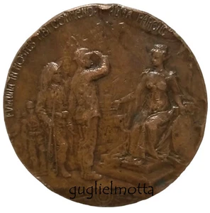 ROMA QUARTA GARA GENERALE TIRO A SEGNO 1902 MEDAGLIA - Picture 1 of 2