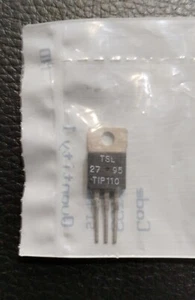 Transistor SCTIP110 TIP110 TSL 27 95 Darlington nuovo vecchio/stock CPC SIGILLATO - Foto 1 di 2