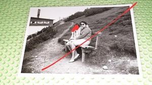 Altes Foto Hütte Zugspitze Grainau Garmisch-Partenkirchen Eibsee 60er (B18) - Bild 1 von 3