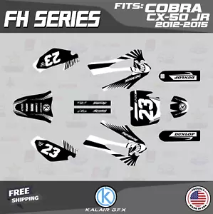 Graphics Kit for Cobra CX50 JR (2012-2015) FH Series - White - Bild 1 von 6