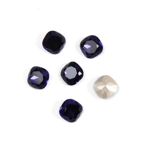 Cushion Cut All Colors Sewing Glass Rhinestones Sew On Diamond Strass Stones DIY - Picture 1 of 41
