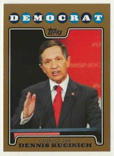 2008 Topps Presidential Campaign Gold Dennis Kucinich #C08-DK