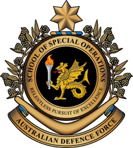 Australian Defense Force School of Special Operations Self-adhesive Vinyl Decal - Foto 1 di 1