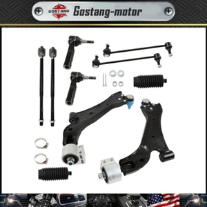 For 2008-2009 Saturn Vue Front Lower Control Arms Ball Joints Sway Bar Tierods - Foto 1 di 11